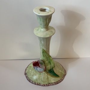 Italian Ceramic Candle Holder